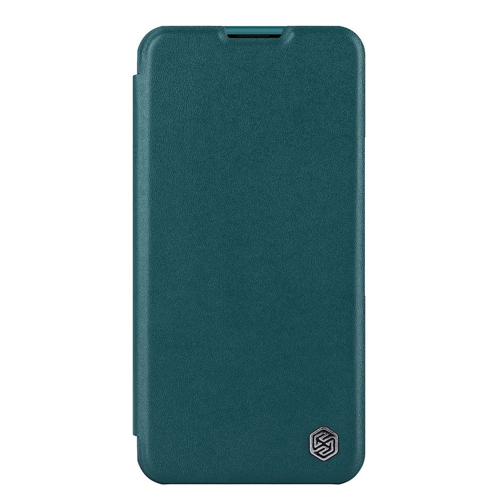 iPhone 14 Nillkin Qin Pro Leather Flip Case - Green