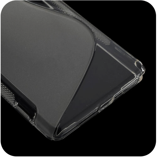 Sony Xperia Z2 S-Shape TPU Case Transparent