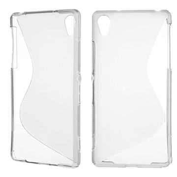 Sony Xperia Z2 S-Shape TPU Case Transparent