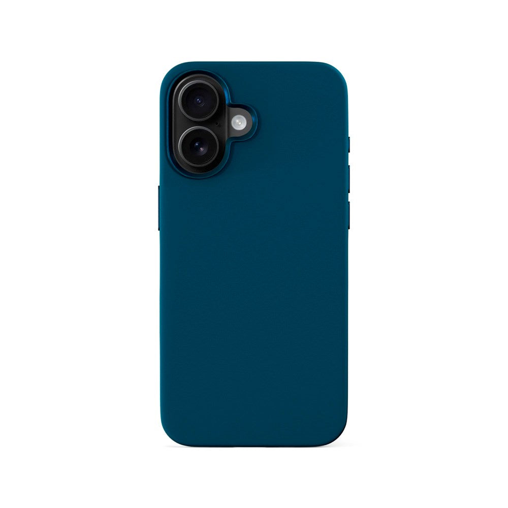 iPhone 16 Epico Mag+ Silicone Case - MagSafe Compatible - Petrol Blue