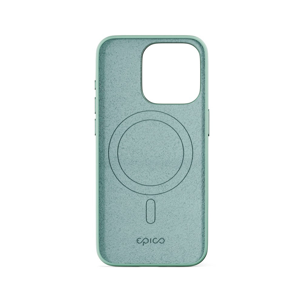 iPhone 16 Pro Max Epico Mag+ Silicone Case - MagSafe Compatible - Pastel Turquoise