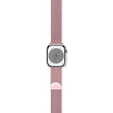 Apple Watch (42/44/SE/45/46/49mm) Epico Milanese Stainless Steel Strap - Rose Gold