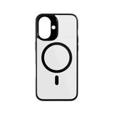 Epico iPhone 16 Plus Mag+ Hero Case - MagSafe Compatible - Transparent / Black