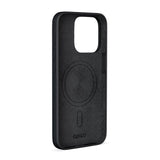 iPhone 15 Pro Max Epico Silicone Case - MagSafe Compatible - Black