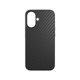 Epico iPhone 16 Mag+ Hybrid Carbon Case - MagSafe Compatible - Black