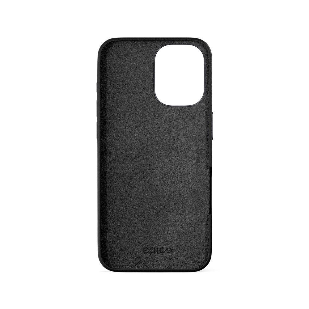 Epico iPhone 16 Plus Mag+ Leather Case - MagSafe Compatible - Black