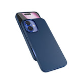 Epico iPhone 16 Mag+ Leather Case - MagSafe Compatible - Blue