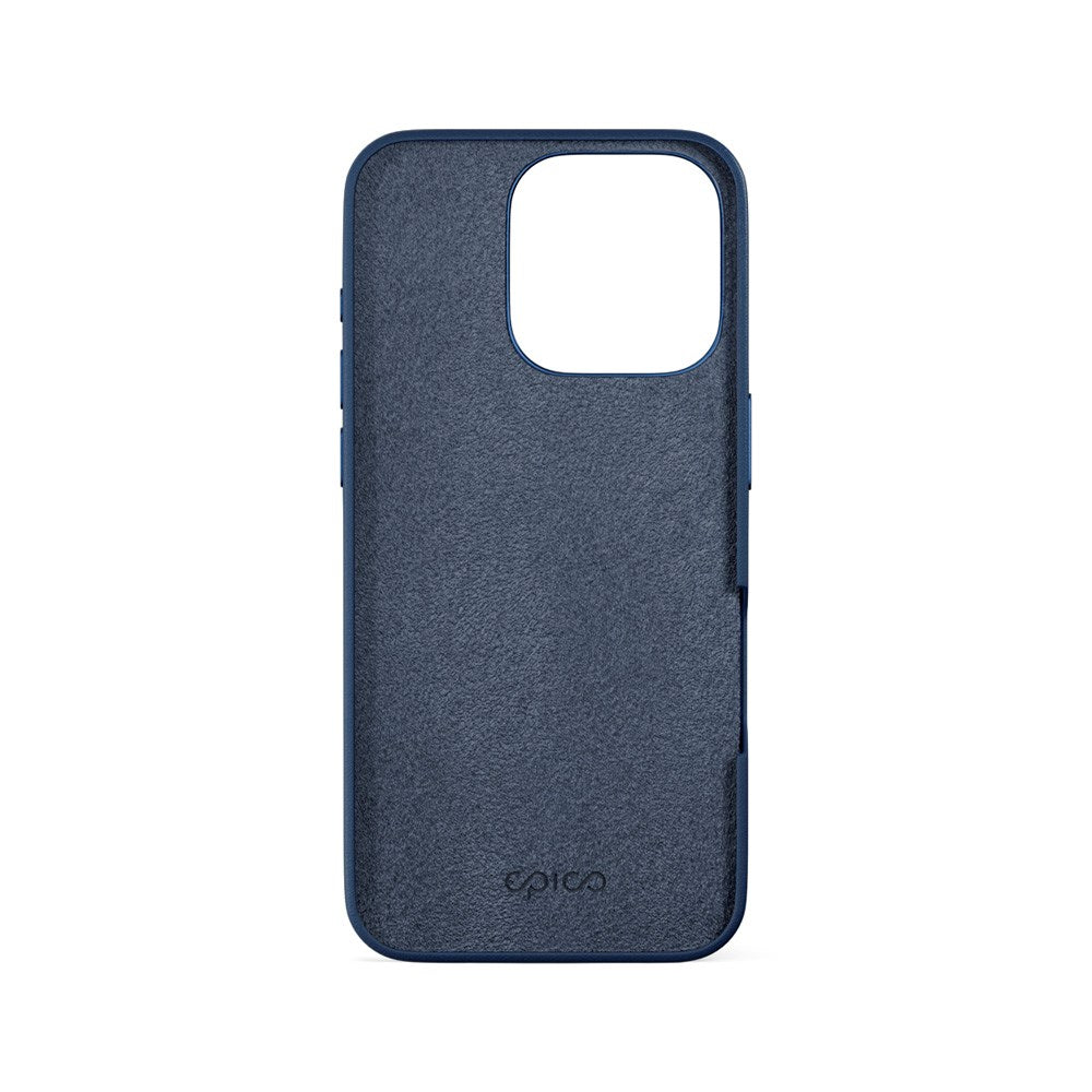 Epico iPhone 16 Pro Max Mag+ Leather Case - MagSafe Compatible - Blue