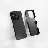 Epico iPhone 16 Pro Mag+ Carbon Case - MagSafe Compatible - Black