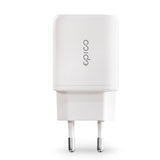 Epico Dual Wall Charger PD 45W w. 2 x USB-C - White