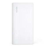 Epico Powerbank Multiport m. 2 x USB-A og 1 x USB-C - 20.100 mAh - White