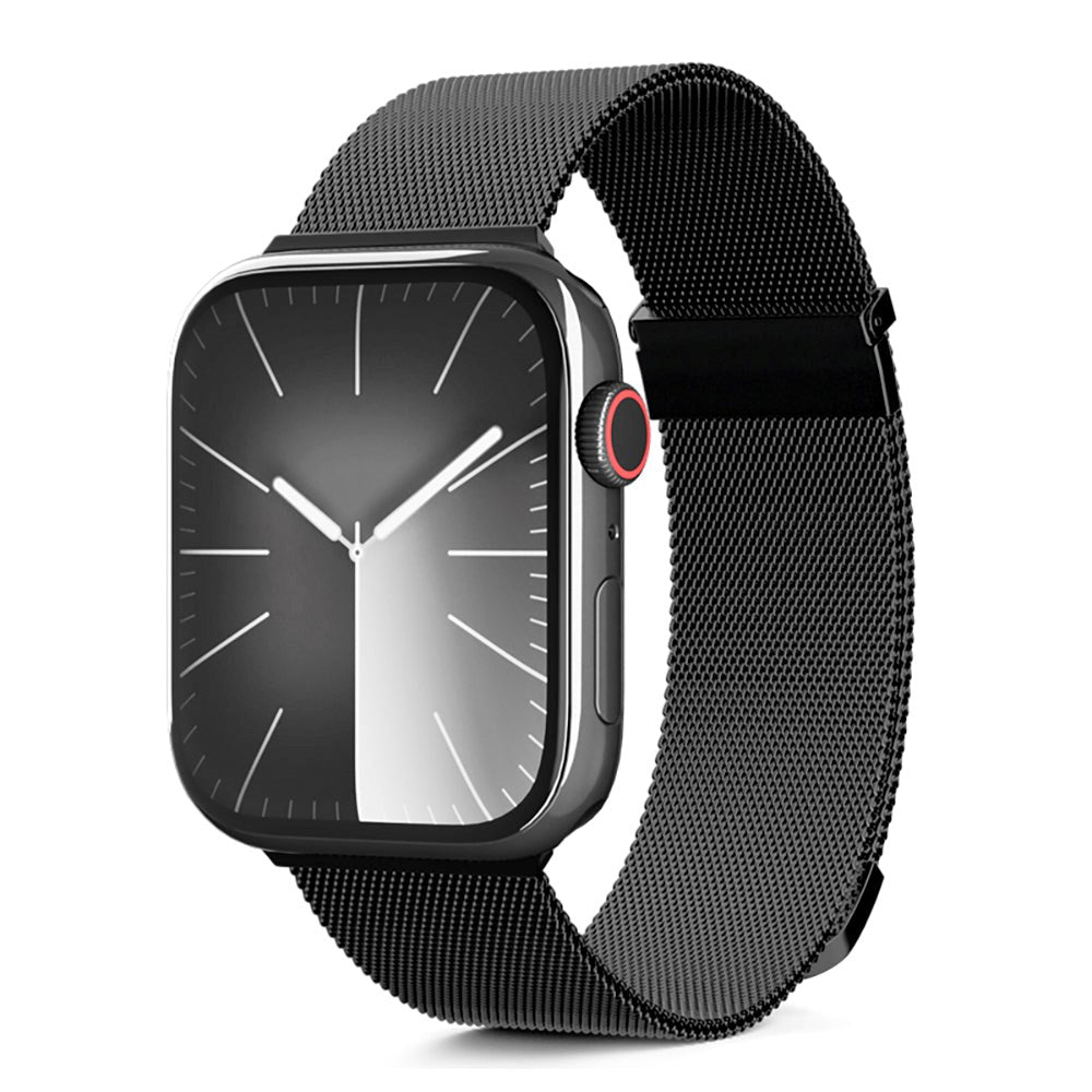 Apple Watch (38/40/SE/41/42mm) Epico Milanese+ (Plus) Stainless Steel Strap - Space Gray