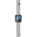 Apple Watch (38/40/SE/41/42mm) Epico Milanese+ (Plus) Stainless Steel Strap - Silver