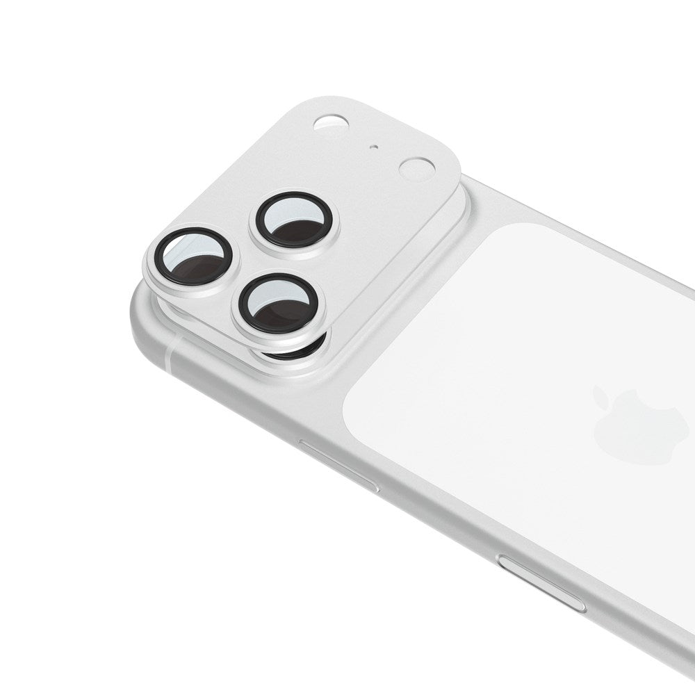 iPhone 18 Pro Epico Aluminium Camera Lens Protector - Silver
