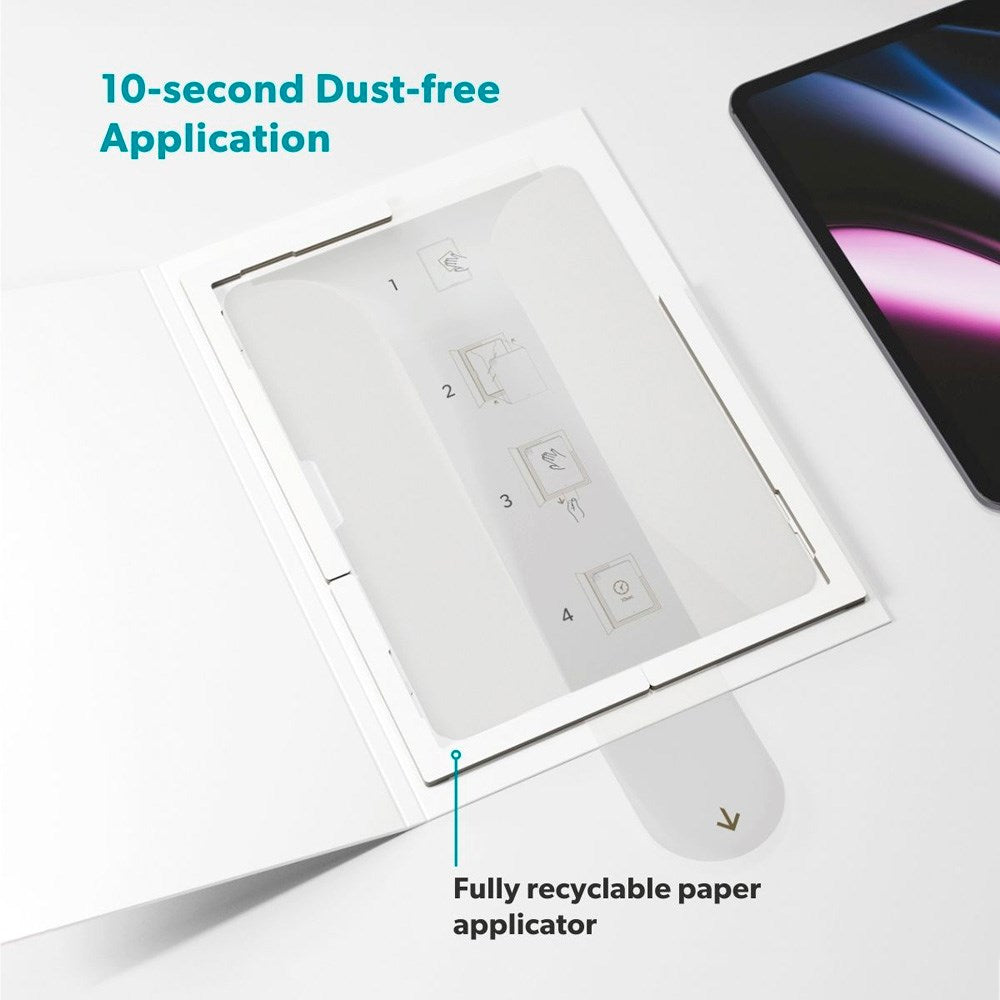 iPad 11" (2025) / 10.9" (2024 / 2022) Epico Screen Protector Glass with Installation Frame - Transparent