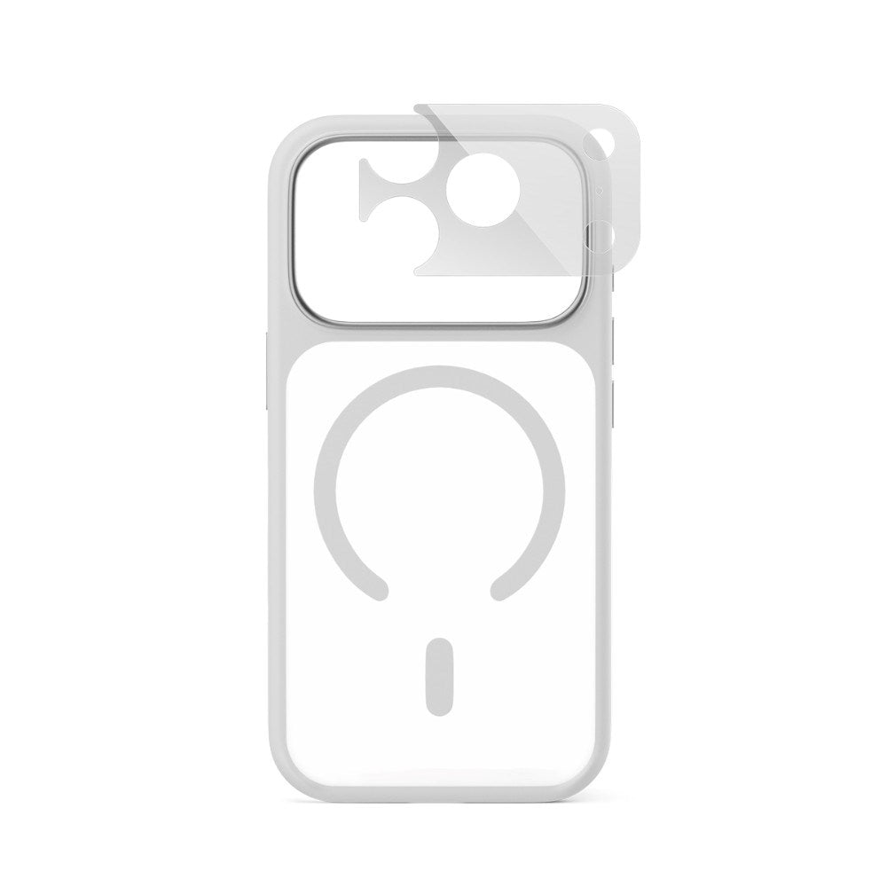 iPhone 18 Pro Max / 17 Pro Max Epico HeroMatte Pro Mag+ Case with Camera Protection - MagSafe Compatible - White