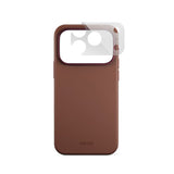 iPhone 18 Pro / 17 Pro Epico Leather Pro Mag+ Case with Camera Protection - MagSafe Compatible - Brown