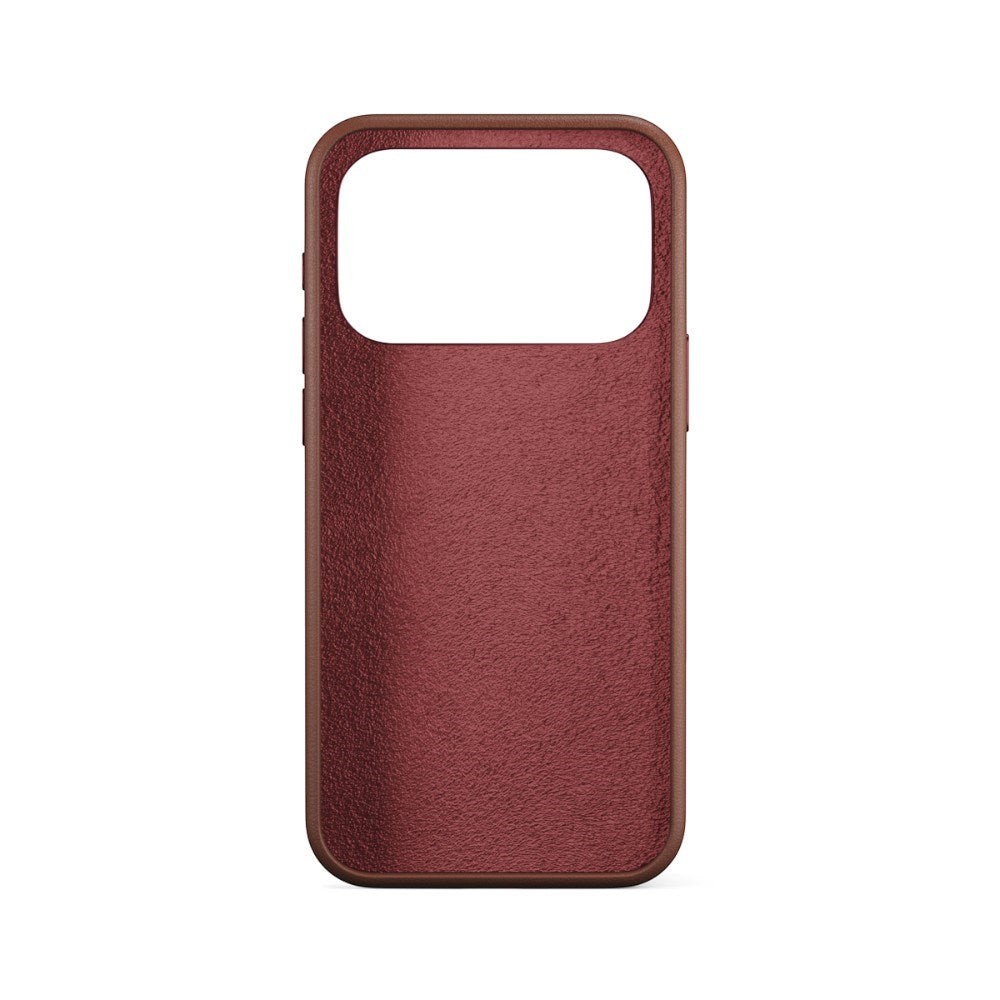 iPhone 18 Pro / 17 Pro Epico Leather Pro Mag+ Case with Camera Protection - MagSafe Compatible - Brown