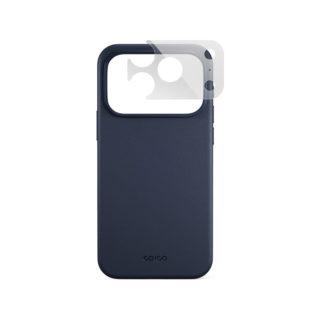 iPhone 18 Pro / 17 Pro Epico Leather Pro Mag+ Case with Camera Protection - MagSafe Compatible - Blue