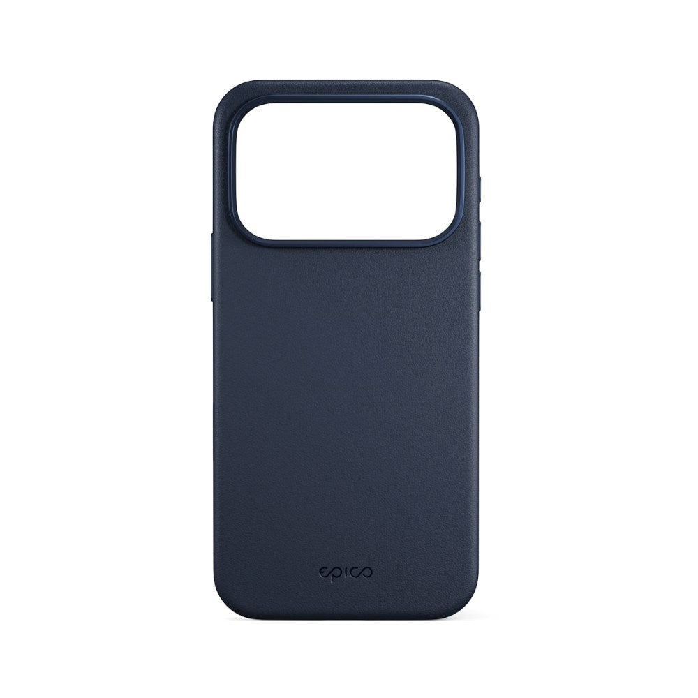 iPhone 18 Pro / 17 Pro Epico Leather Pro Mag+ Case with Camera Protection - MagSafe Compatible - Blue