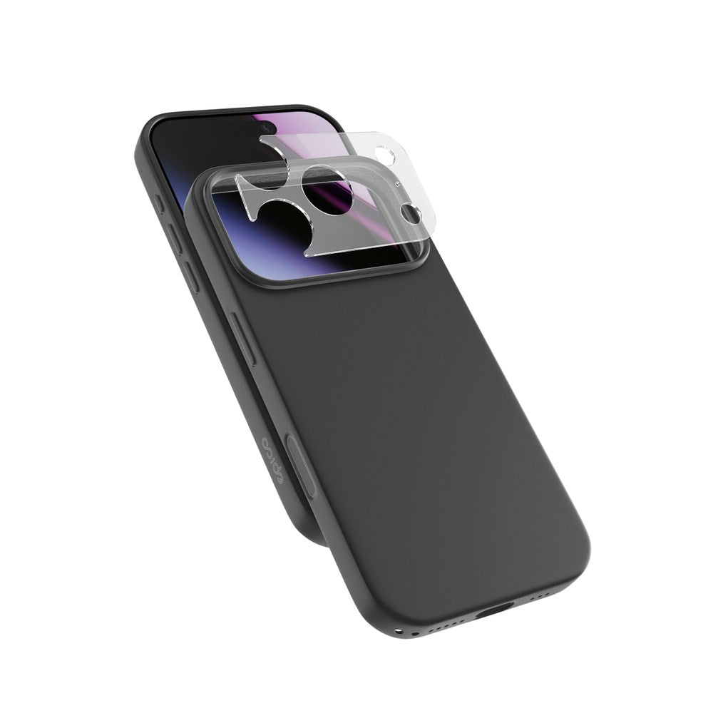 iPhone 18 Pro Max / 17 Pro Max Epico Silicone Pro Mag+ Case with Camera Protection - MagSafe Compatible - Black