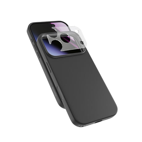 iPhone 18 Pro Max / 17 Pro Max Epico Silicone Pro Mag+ Case with Camera Protection - MagSafe Compatible - Black