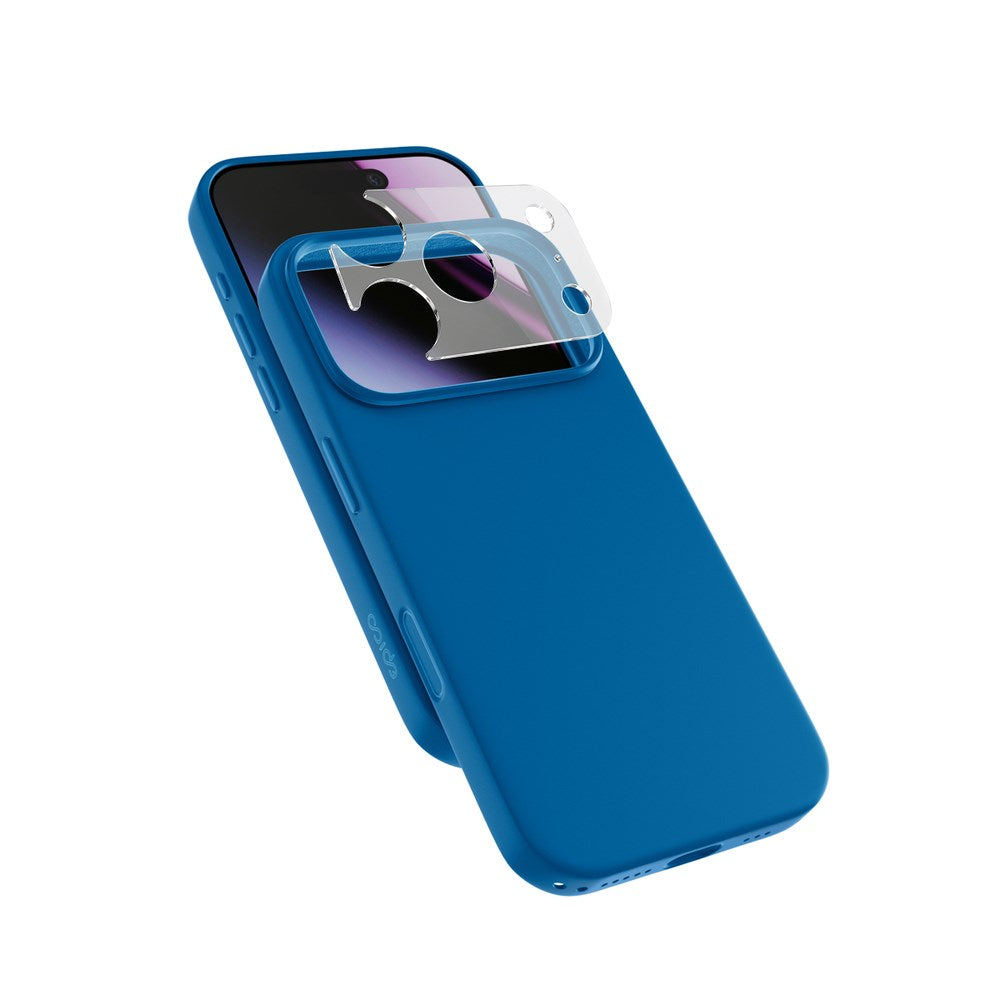 iPhone 18 Pro Max / 17 Pro Max Epico Silicone Pro Mag+ Case with Camera Protection - MagSafe Compatible - Blue