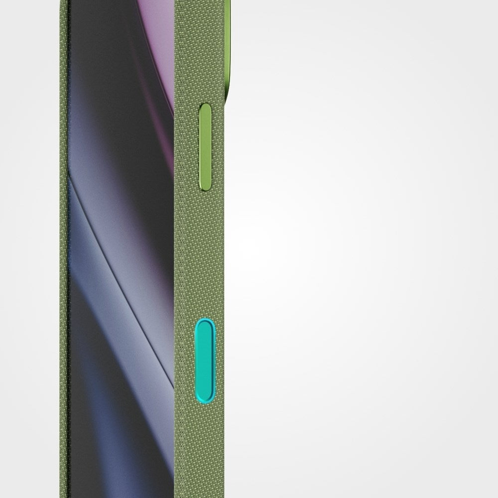 iPhone 18 Pro Max / 17 Pro Max Epico SolidWoven Pro Mag+ Case with Camera Protection - MagSafe Compatible - Green
