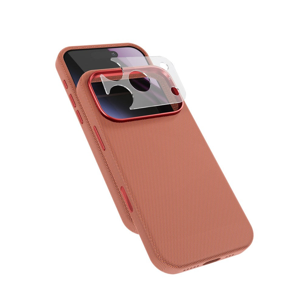 iPhone 18 Pro Max / 17 Pro Max Epico SolidWoven Pro Mag+ Case with Camera Protection - MagSafe Compatible - Sienna