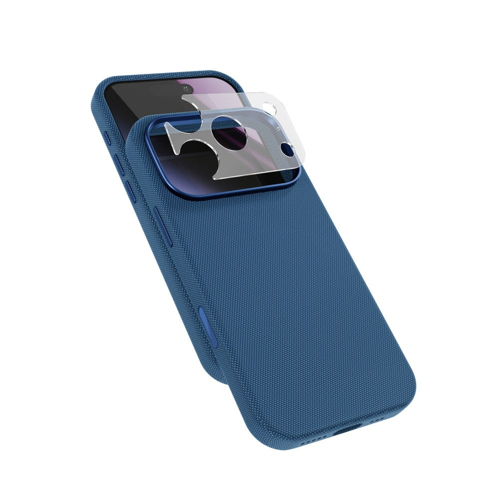 iPhone 18 Pro Max / 17 Pro Max Epico SolidWoven Pro Mag+ Case with Camera Protection - MagSafe Compatible - Blue