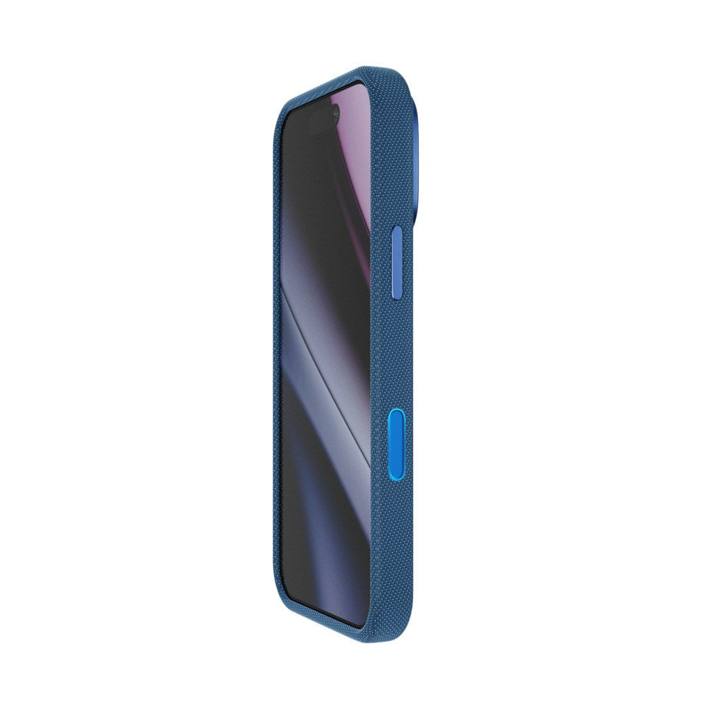 iPhone 18 Pro / 17 Pro Epico SolidWoven Pro Mag+ Case with Camera Protection - MagSafe Compatible - Blue