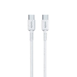 Epico Resolve USB-C to USB-C Cable PD 60W - 120cm - White