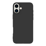 eSTUFF iPhone 16 INFINITE VIENNA Flexible Plastic Case - 100% Recycled Plastic - Black