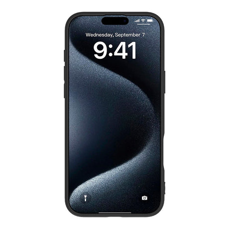 eSTUFF iPhone 16 Pro Max INFINITE VIENNA Flexible Plastic Case - 100% Recycled Plastic - Black