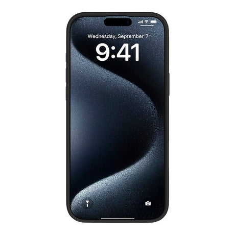 eSTUFF iPhone 16 Plus INFINITE RIGA Silicone Case - Black