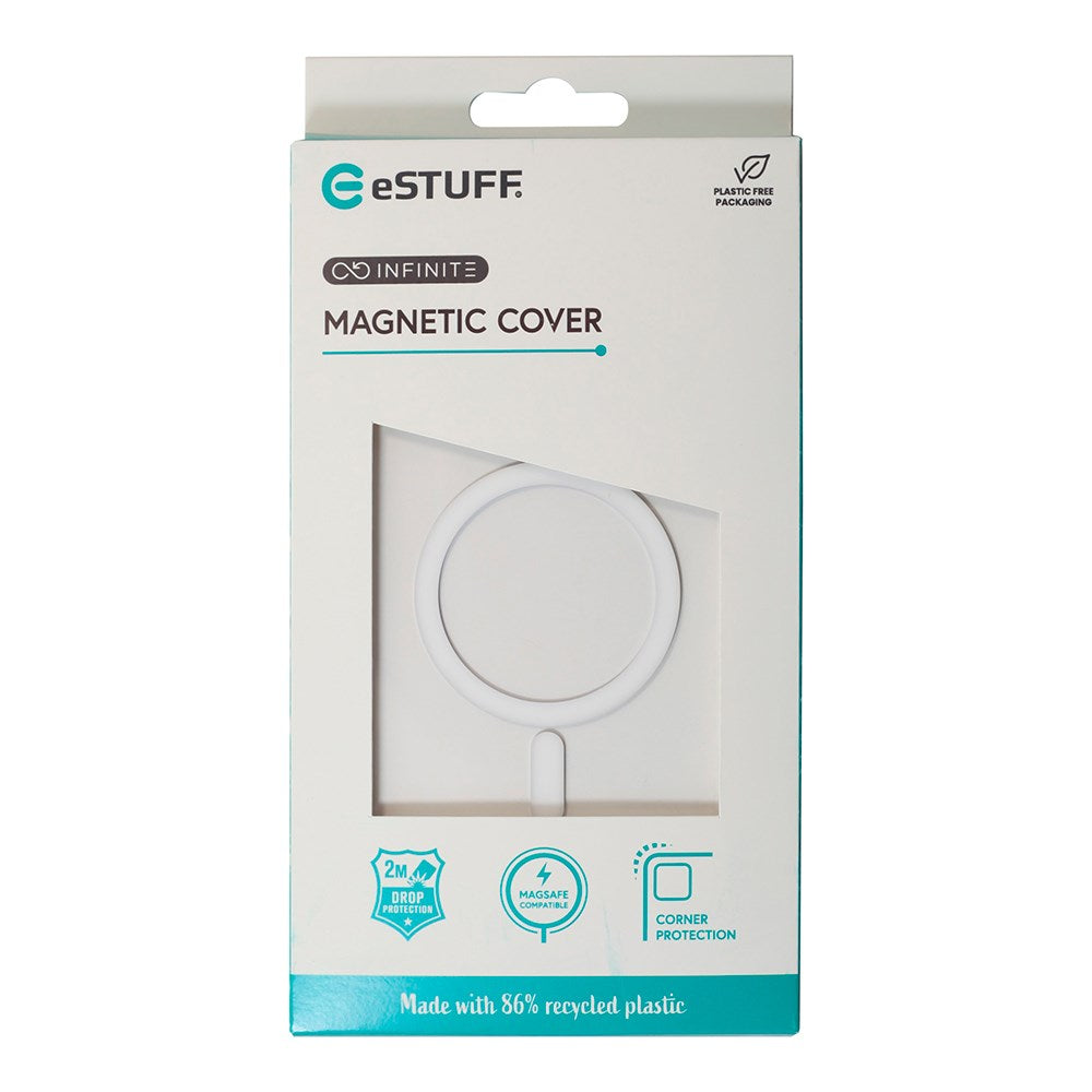 eSTUFF iPhone 16 Pro INFINITE OSLO Hybrid Plastic Case - MagSafe Compatible - Transparent