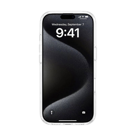 eSTUFF iPhone 17 Pro INFINITE OSLO Hybrid Plastic Case - MagSafe Compatible - Transparent