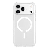 eSTUFF iPhone 17 Pro Max INFINITE OSLO Hybrid Plastic Case - MagSafe Compatible - Transparent