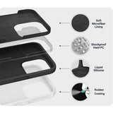 eSTUFF iPhone 17 Pro Max INFINITE ROME Case - Recycled Materials - Black