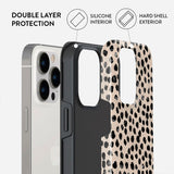 Burga iPhone 13 Pro Tough Fashion Case - Almond Latte