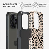 Burga iPhone 15 Pro Tough Fashion Case - Almond Latte