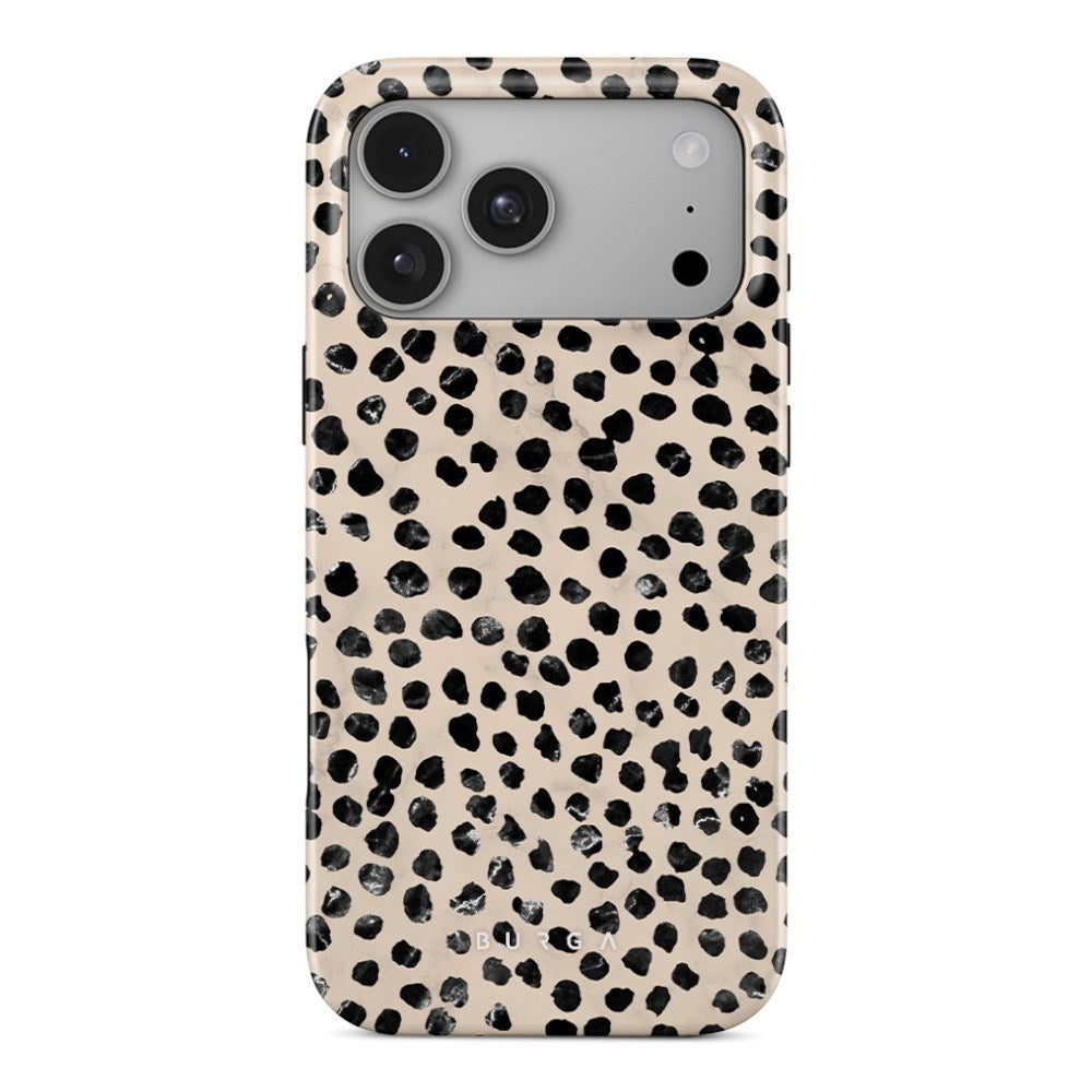 iPhone 18 Pro Burga Tough Fashion Case - MagSafe Compatible - Almond Latte
