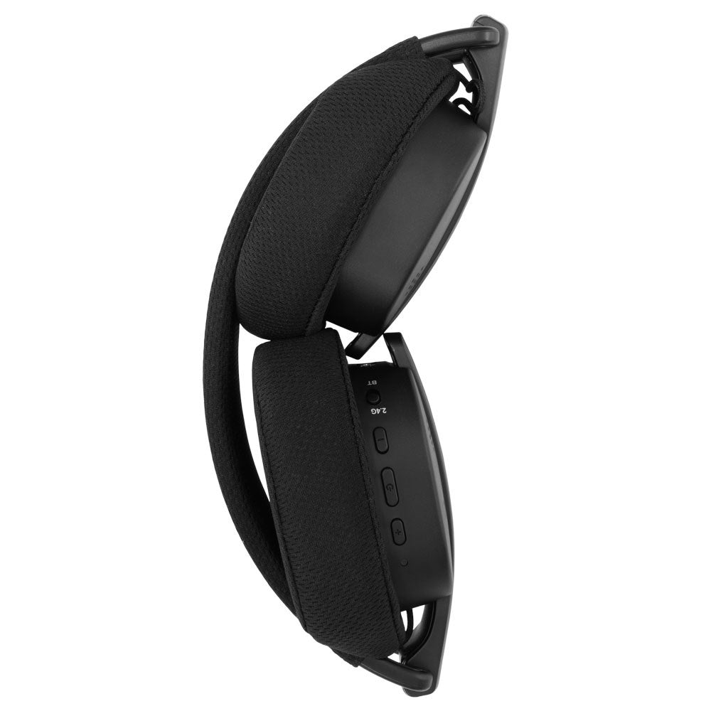 White Shark FIRECREST Wireless Over-Ear Gaming Headset - Black