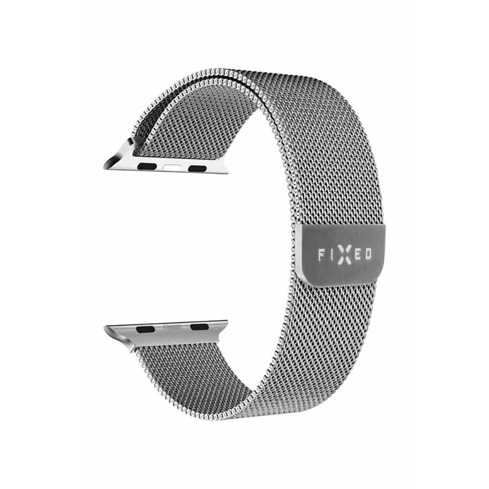 Apple Watch (42/44/SE/45/49mm) Fixed Mesh Strap - Silver