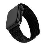 Apple Watch (42/44/SE/45/46/49mm) Fixed Nylon Strap - Black