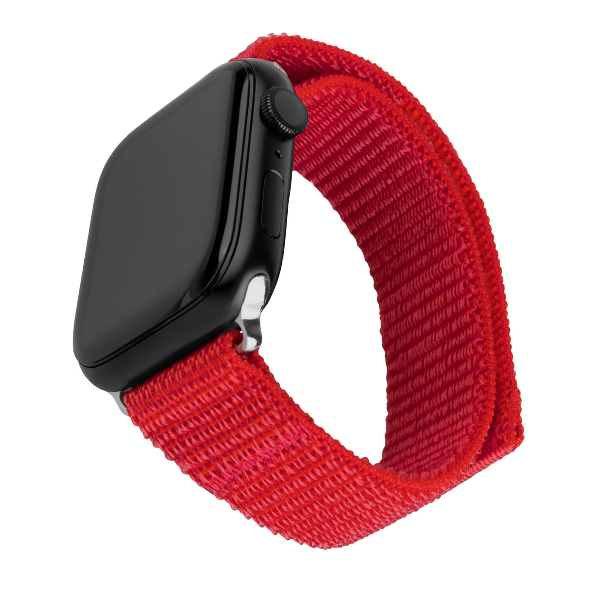 Apple Watch (42/44/SE/45/46/49mm) Fixed Nylon Strap - Red