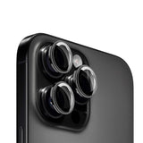 Mobile Origin Easy Lens Guard - Black Camera Lens Protector - iPhone 16 Pro/16 Pro Max