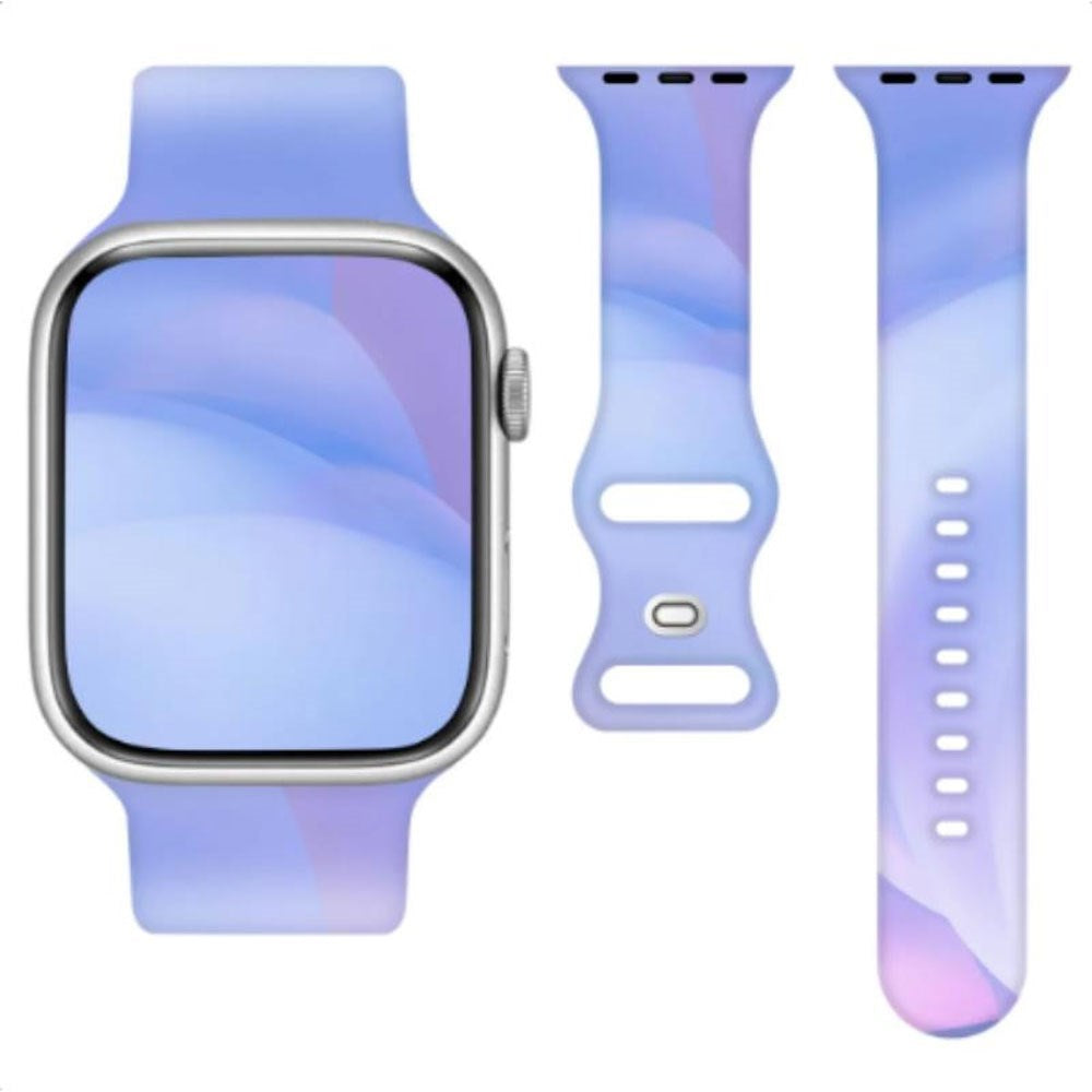 Universal Smartwatch (22mm) Telcon Silicone Strap - Blue