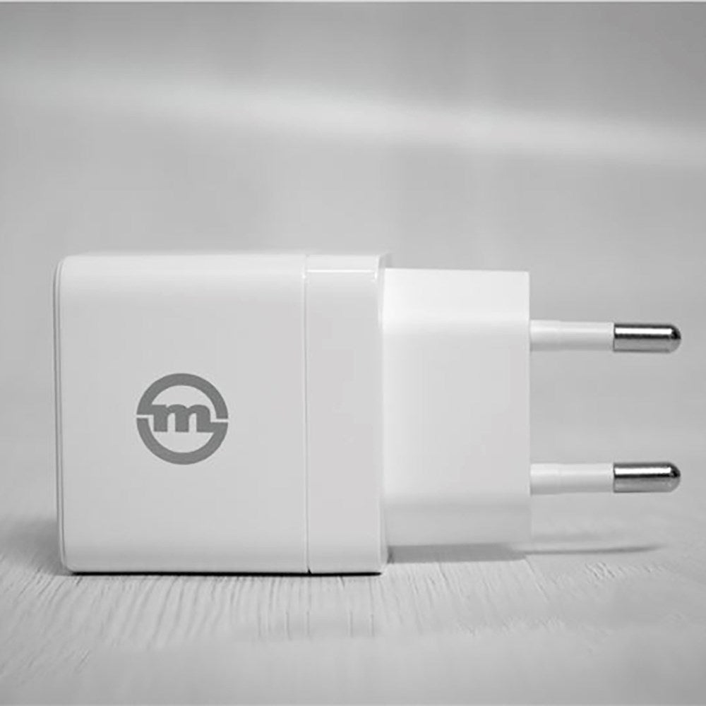 Mobile Origin 35W Super Charger GaN Wall charger with 2x USB-C - White