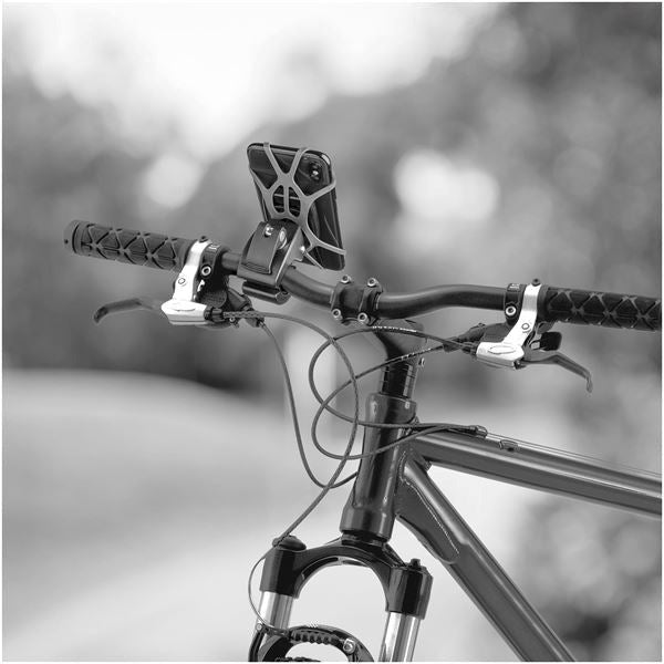 Celly Bike Holder Ghost Grip - Holder For Bicycle w. Magnet - Black